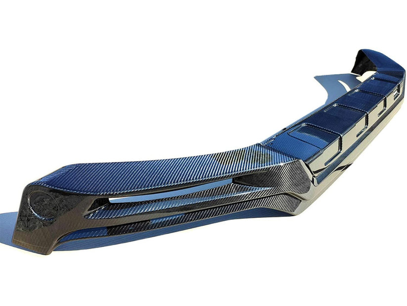 Carbon Fiber Front Lip Spoiler with Nolden LED for Mercedes-Benz G63 W463a G-Class